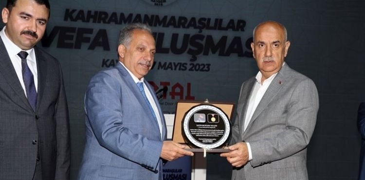BAŞKAN YALÇIN’A MARAŞLILARDAN GÖNÜL KÖPRÜSÜ TEŞEKKÜRÜ