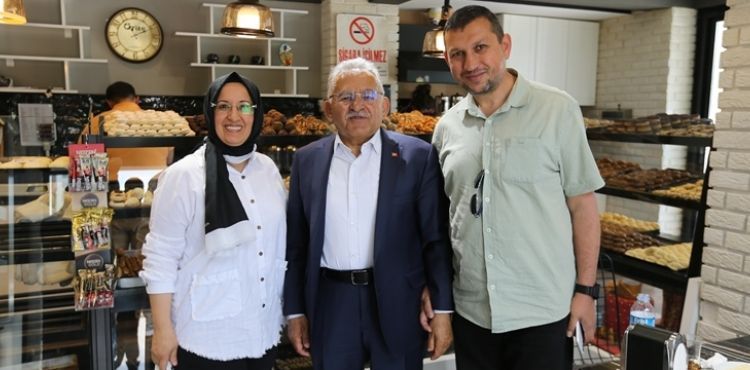 BÜYÜKKILIÇ’TAN BEKİR YILDIZ BULVARI ESNAFINA ZİYARET