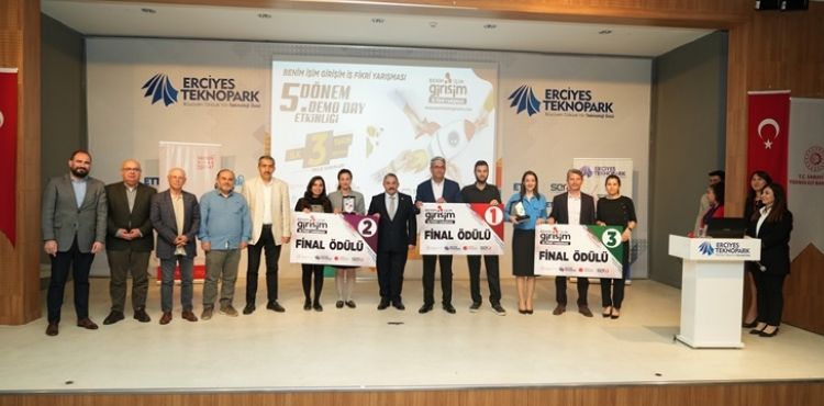 'Erciyes Teknopark ve ORAN İş Birliğiyle Düzenlenen Benim İşim Girişim Yarışması’nın V. Dönem Finali Yapıldı