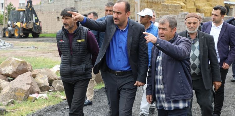 Başkan İlmek, Üçkuyu’da inceleme yaptı
