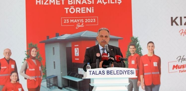 KIZILAY TALAS’A MODERN HİZMET BİNASI