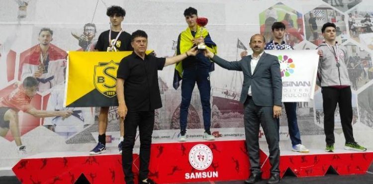 KOCASİNAN BELEDİYESPOR KULÜBÜ SPORCUSU MEHMET ALİ, TÜRKİYE ÜÇÜNCÜSÜ OLDU