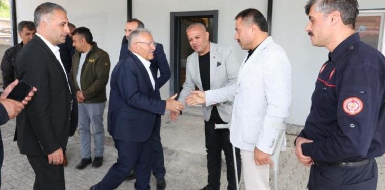 Başkan Büyükkılıç’tan Sarız’a Ziyaret