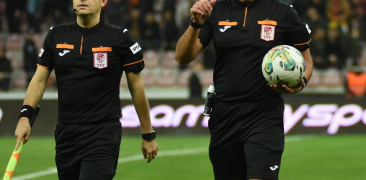 Fatih Karagümrük - Kayserispor maçını Murat Erdoğan yönetecek 