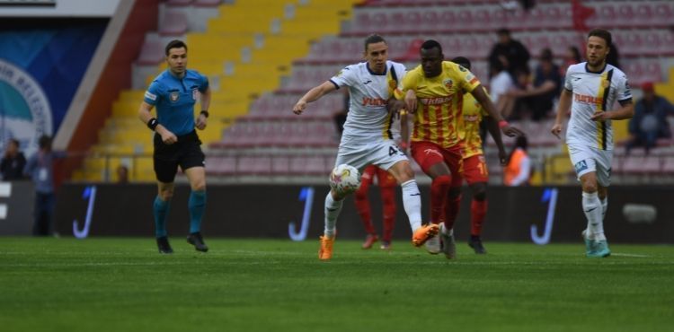  Kayserispor 3 puan alamayan taraf oldu