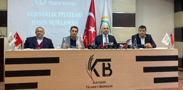 KTB Başkanı Bağlamış, kurbanlık tavsiye fiyatlarını açıkladı