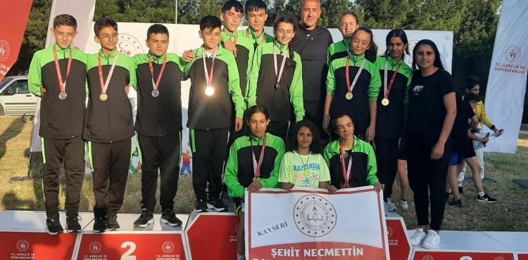 Kayserili bisikletçiler 5’inci kez Türkiye Şampiyonu oldu