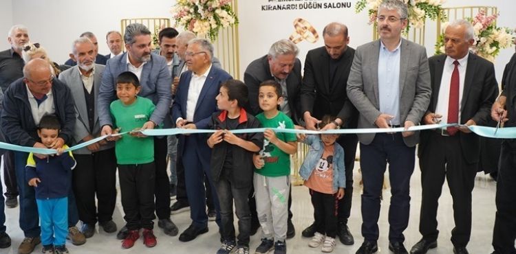 AK Parti İl Başkanı Fatih Üzüm Kıranardı’nda Düğün Salonu Açılışına Katıldı