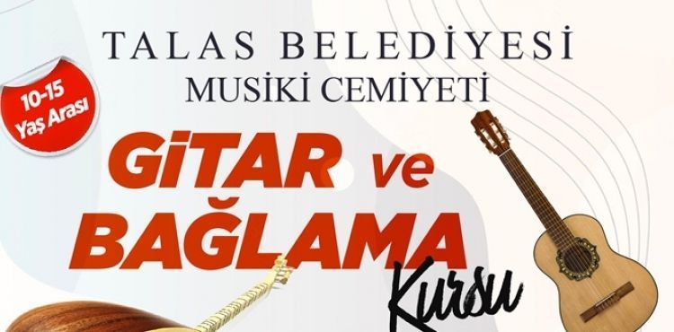 TALAS MUSİKİ CEMİYETİ’NDE KURS KAYITLARI BAŞLADI