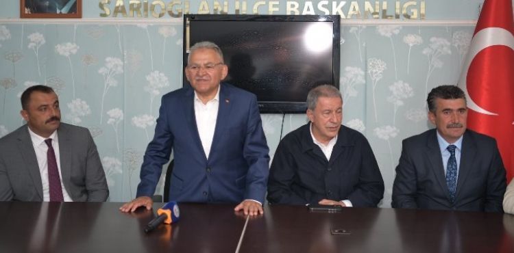 AKAR VE BÜYÜKKILIÇ’TAN İLÇELERE “TEŞEKKÜR” ZİYARETİ
