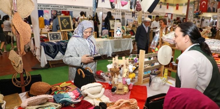 TALAS KADIN KOOPERATİFLERİ FUARIN GÖZDESİ