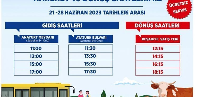 TALAS BELEDİYESİ’NDEN KURBAN SATIŞ ALANINA ÜCRETSİZ SERVİS