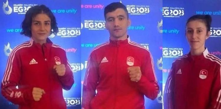 Avrupa Oyunlarında mücadele eden Kayserili sporcular madalyayla döndü