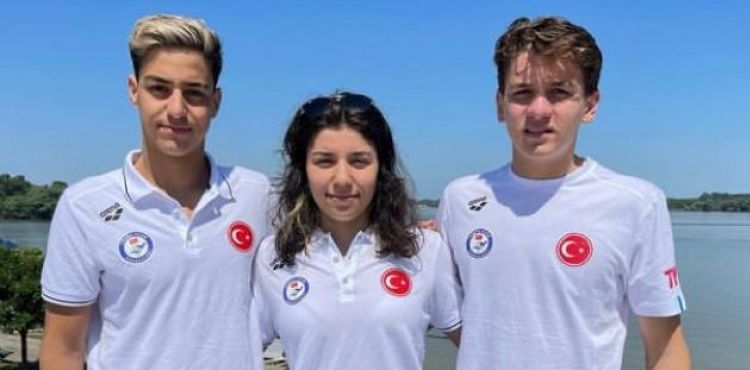 Kayserili yüzücüler Avrupa Şampiyonasından derece döndü