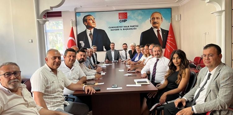CHP İl Başkanlığı yeni kadrosunu oluşturdu