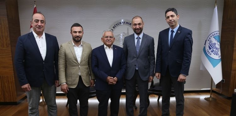 BAŞKAN BÜYÜKKILIÇ’A “TUBİTAK” ZİYARETİ