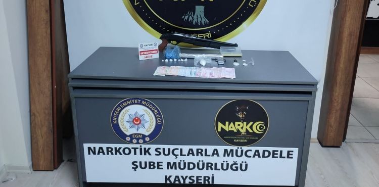 Uyuşturucu madde operasyonunda 1 gözaltı