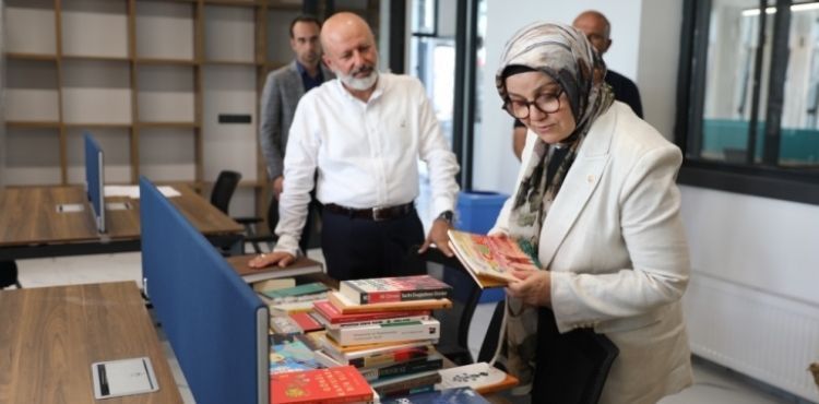 BAŞKAN ÇOLAKBAYRAKDAR; “YENİ KÜTÜPHANE, KAYSERİ İÇİN BÜYÜK BİR KAZANÇ OLACAK”