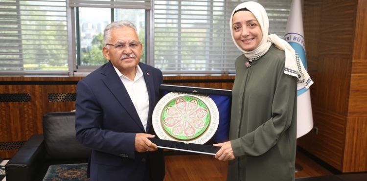 CUMHURBAŞKANLIĞI BAŞDANIŞMANI ORUÇ’TAN BAŞKAN BÜYÜKKILIÇ’A ZİYARET