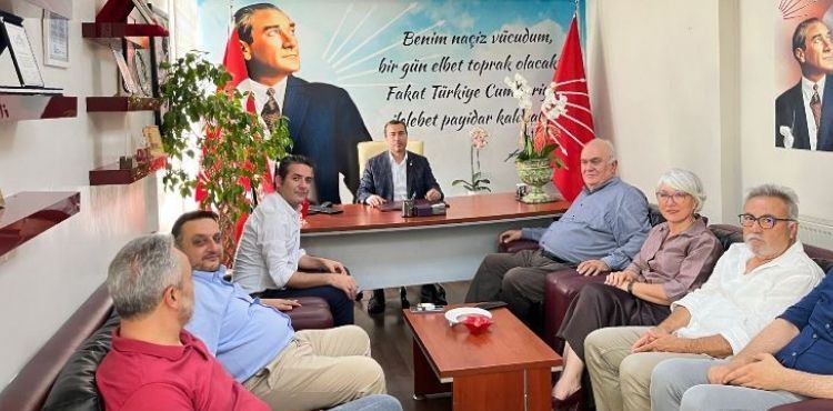 İYİ PARTİ KAYSERİ İL YÖNETİMİ CHP KAYSERİ İL YÖNETİMİNİ ZİYARET ETTİ