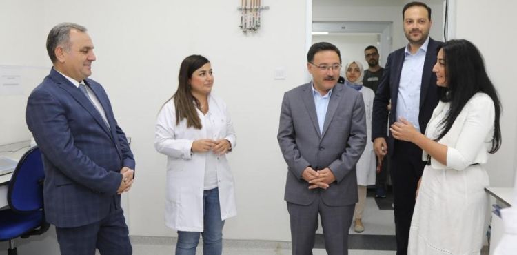 Vali Çiçek ve Rektör Altun, ERFARMA’yı Ziyaret Etti