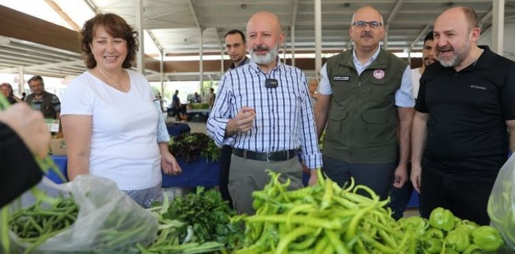KAYSERİ’DE TEK, TÜRKİYE’YE ÖRNEK OLAN ‘YÜZDE 100 EKOLOJİK PAZAR’ AÇILIYOR