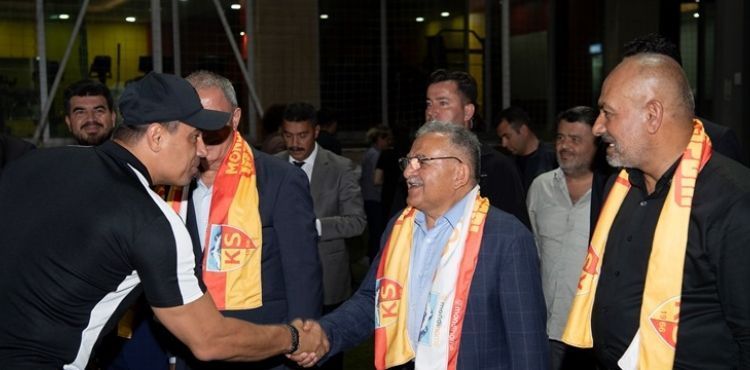 AKAR, ÇİÇEK VE BÜYÜKKILIÇ’TAN KAYSERİSPOR’A MORAL ZİYARETİ