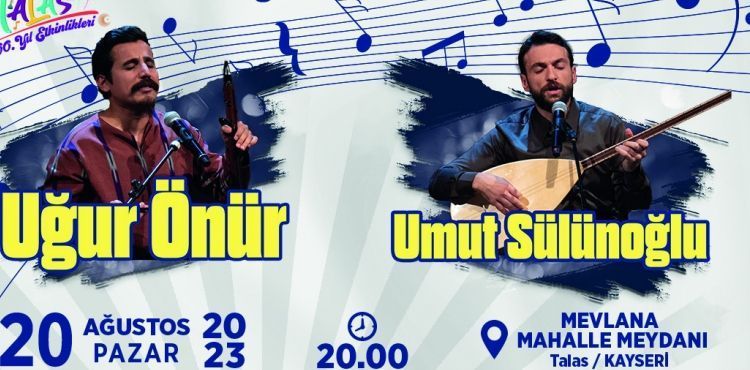 MEVLANA MEYDANI’NDA RENKLİ YAZ AKŞAMI
