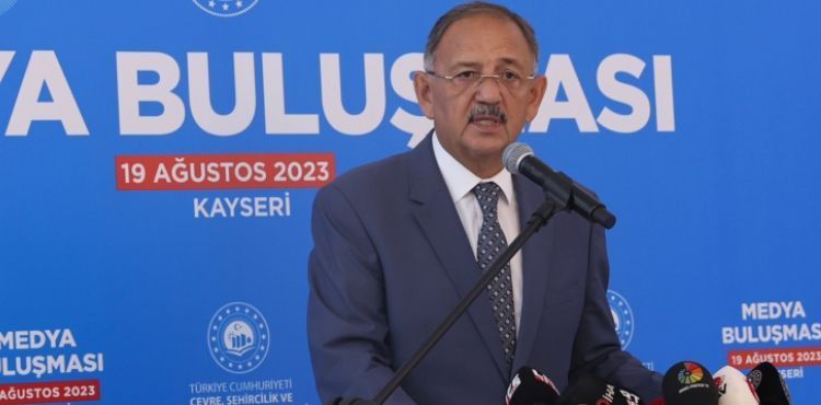 BAKAN MEHMET ÖZHASEKİ: “KENTSEL DÖNÜŞÜM ÇALIŞMALARIMIZI HIZLANDIRACAĞIZ”