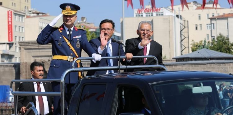 30 Ağustos Zafer Bayramı'nın 101. Yıldönümü Coşkuyla Kutlandı