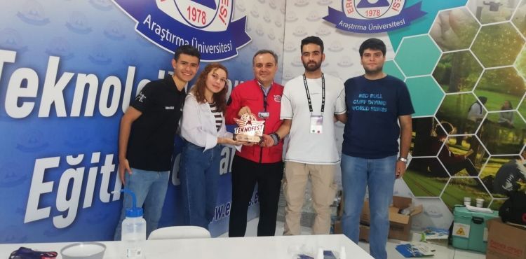 TEKNOFEST 2023 Ankara’da ERÜ Standına Yoğun İlgi