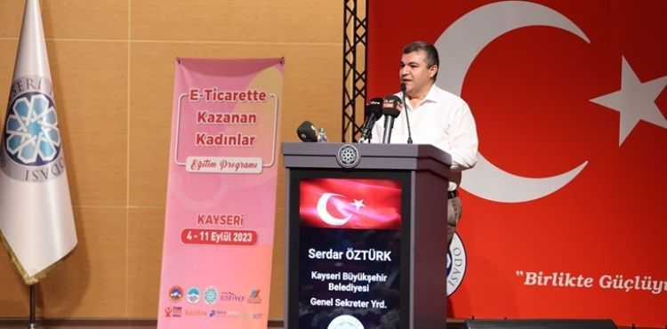 BÜYÜKŞEHİR VE VALİLİK İŞBİRLİĞİ İLE KADINLARA ÜCRETSİZ E-TİCARET EĞİTİM PROGRAMI BAŞLADI
