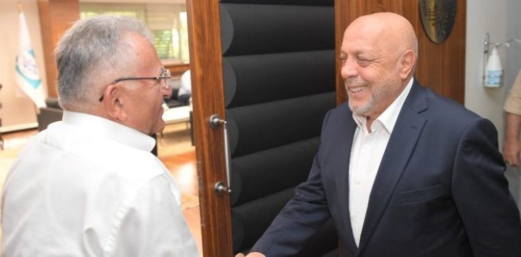 BAŞKAN BÜYÜKKILIÇ, HAK-İŞ GENEL BAŞKANI ARSLAN’I AĞIRLADI