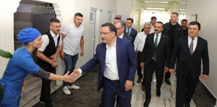 Vali Çiçek, ilçe ziyaretlerine devam ediyor