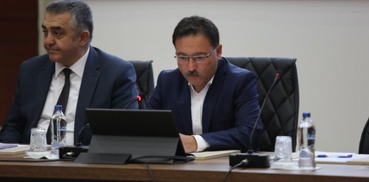 Kent Güvenlik Danışma Kurulu Toplantısı Vali Çiçek Başkanlığında Yapıldı
