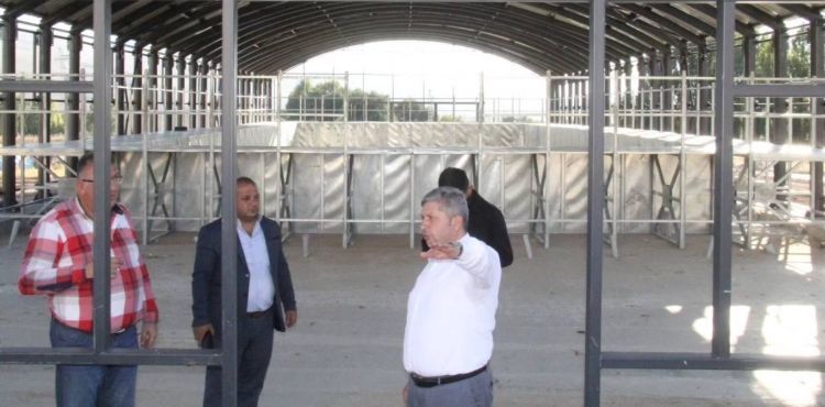 BAŞKAN ALTUN, ÇALIŞMALARI SONA GELEN KAPALI YARI OLİMPİK YÜZME HAVUZUNDA İNCELEMELERDE BULUNDU