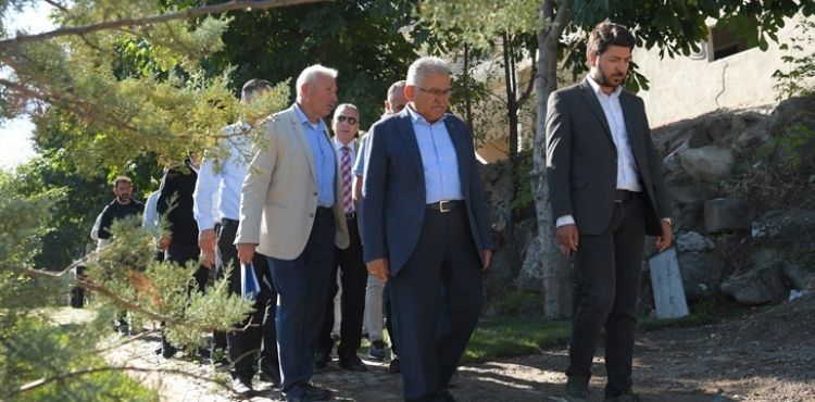 BAŞKAN BÜYÜKKILIÇ’TAN ALİ DAĞI MESİRE ALANI’NA YAKIN TAKİP