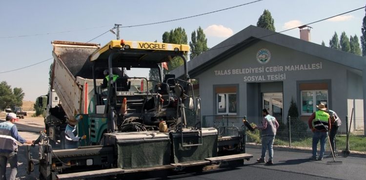 TALAS CEBR'DE KAPSAMLI ASFALT ALIMASI