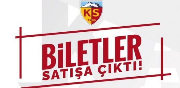Kayserispor - Başakşehir maç biletleri satışa çıktı