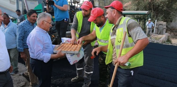BAŞKAN BÜYÜKKILIÇ’TAN SARIOĞLAN VE AKKIŞLA ÇIKARMASI