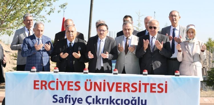ERÜ’de Yeni Laboratuvar Binasının Temeli Atıldı