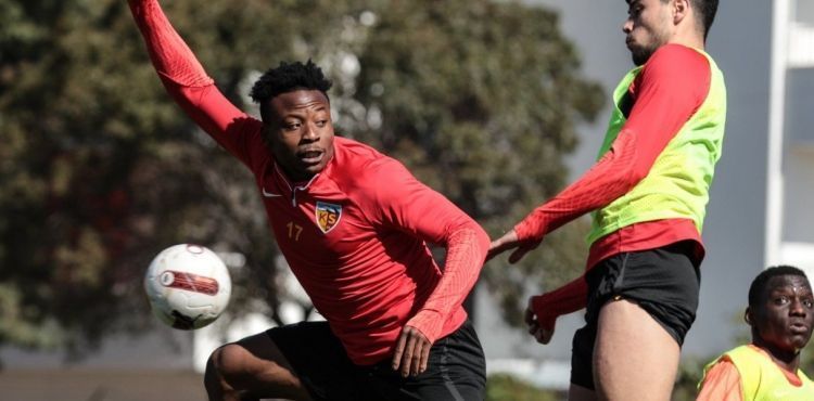 Kayserispor’da Rizespor maçı çalışmaları devam ediyor