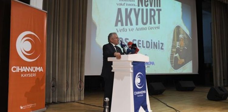 Bakan Özhaseki Ve Başkan Büyükkılıç, Nevin Akyurt'u Anma Programına Katıldı