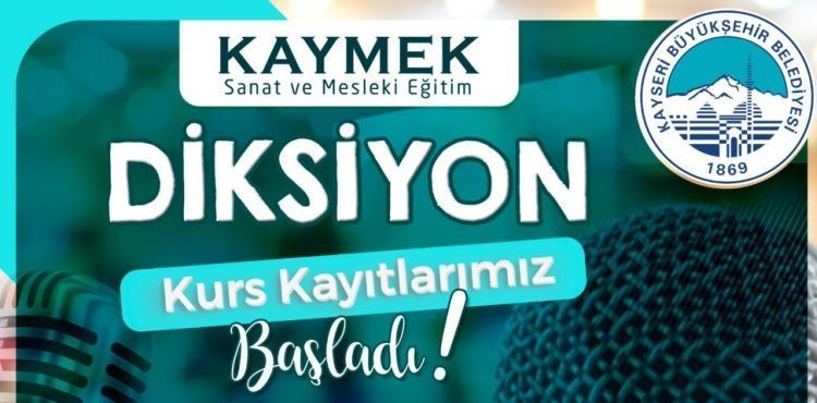 DÜZGÜN KONUŞMAK VE MESLEKİ OLARAK EDİNİLMEK ÜZERE DİKSİYON KURSU
