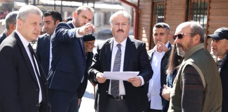 BAŞKAN PALANCIOĞLU İLDEM’E YENİ YATIRIMLAR İÇİN SAHADA İNCELEME YAPTI