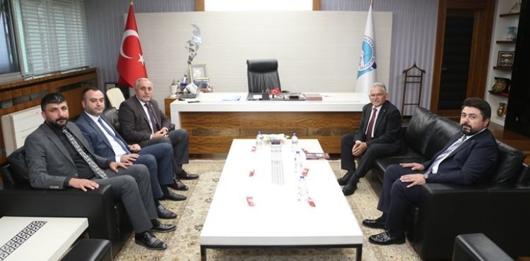 BAŞKAN BÜYÜKKILIÇ’A, MHP İL BAŞKANI DEMİREZEN’DEN ZİYARET