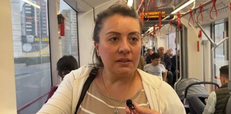 KAYSERİLİLER, YENİ TRAMVAY HATTI’NDAN ÇOK MEMNUN