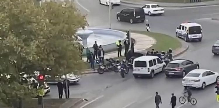 Polisin 'dur' ihtarına uymayan sürücü fazla kaçamadı