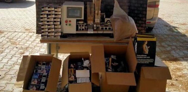 KOM Şube 15 kilogram kaçak tütün ele geçirdi