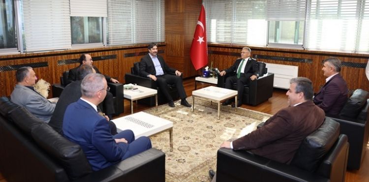 BEM-BİR-SEN GENEL BAŞKANI USLU’DAN BAŞKAN BÜYÜKKILIÇ’A ZİYARET